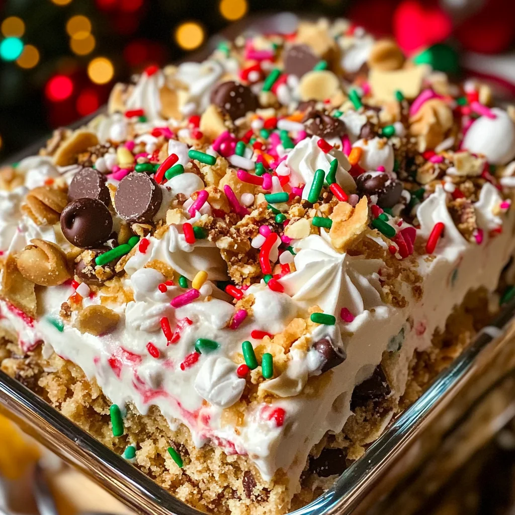 Christmas Cookie Lasagna Recipe