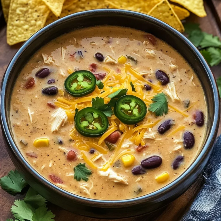 Creamy Chicken Taco Soup