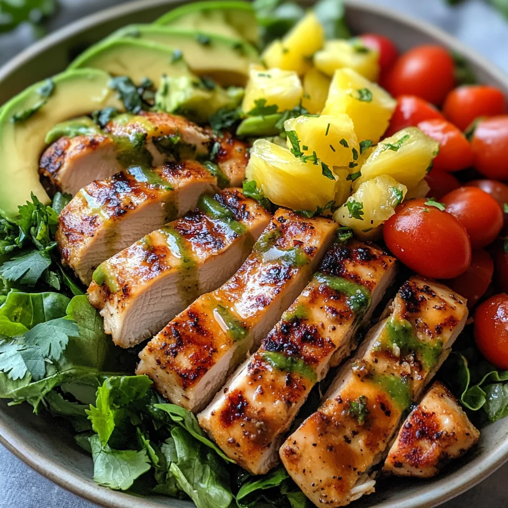 Hawaiian Chicken Salad: Gluten-Free & Whole Health Flexi-Plan