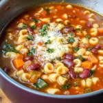 Italian Pasta Fagioli Soup Recipe