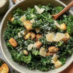 Lemony Parmesan Kale Salad