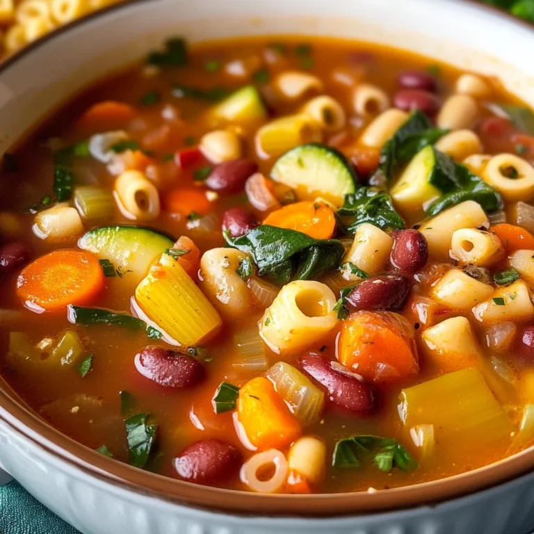 Olive Garden Minestrone Soup Recipe