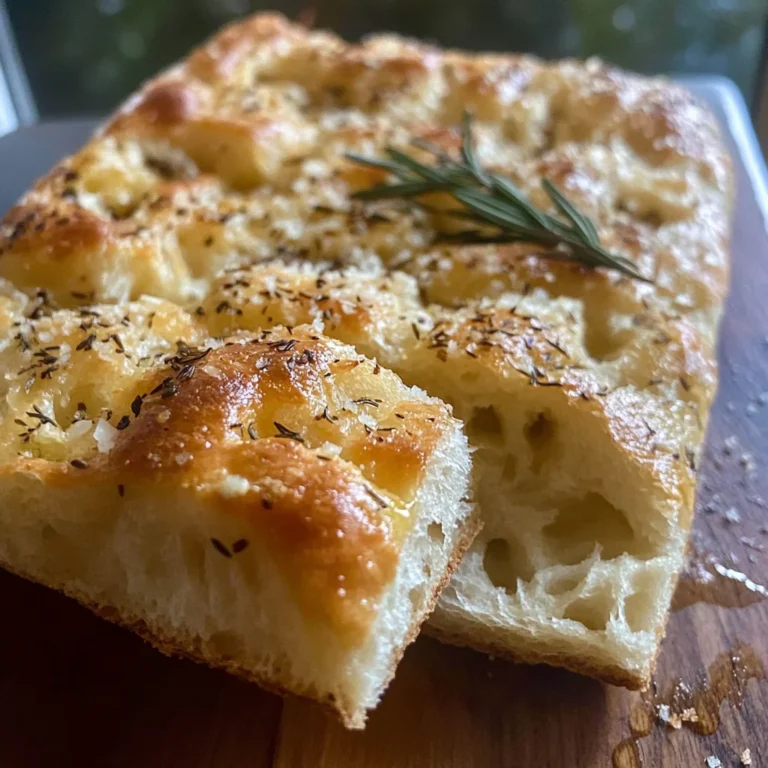 Overnight Focaccia