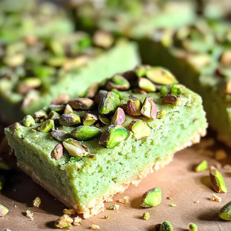 Pistachio Shortbread
