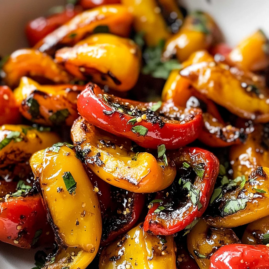 Roasted Mini Peppers