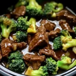 Savory Crock Pot Beef and Broccoli - Alrightwithme