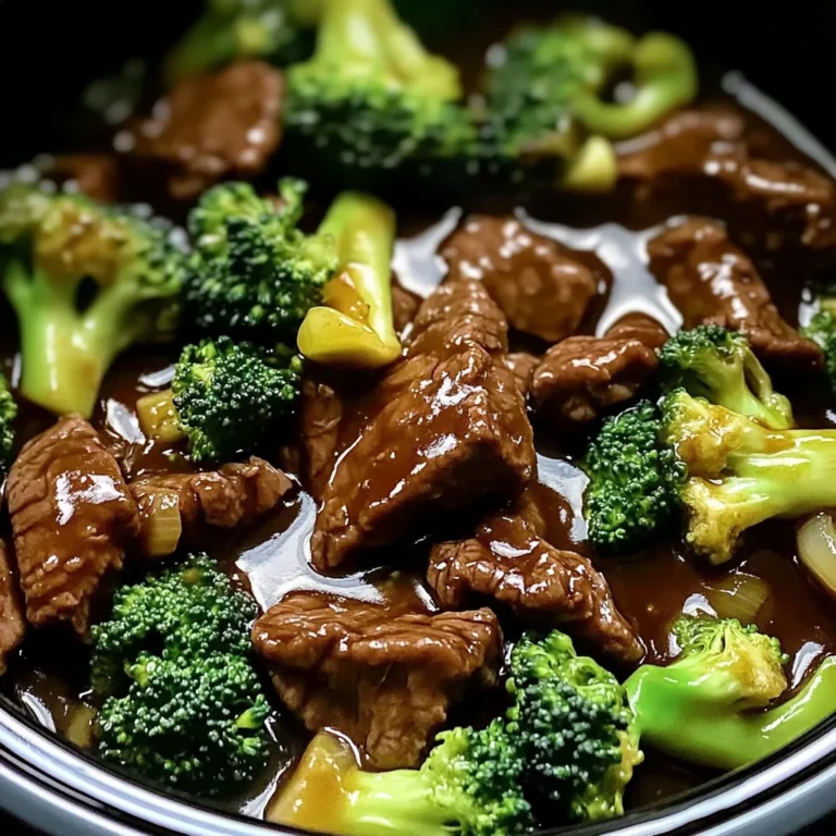 Savory Crock Pot Beef and Broccoli - Alrightwithme