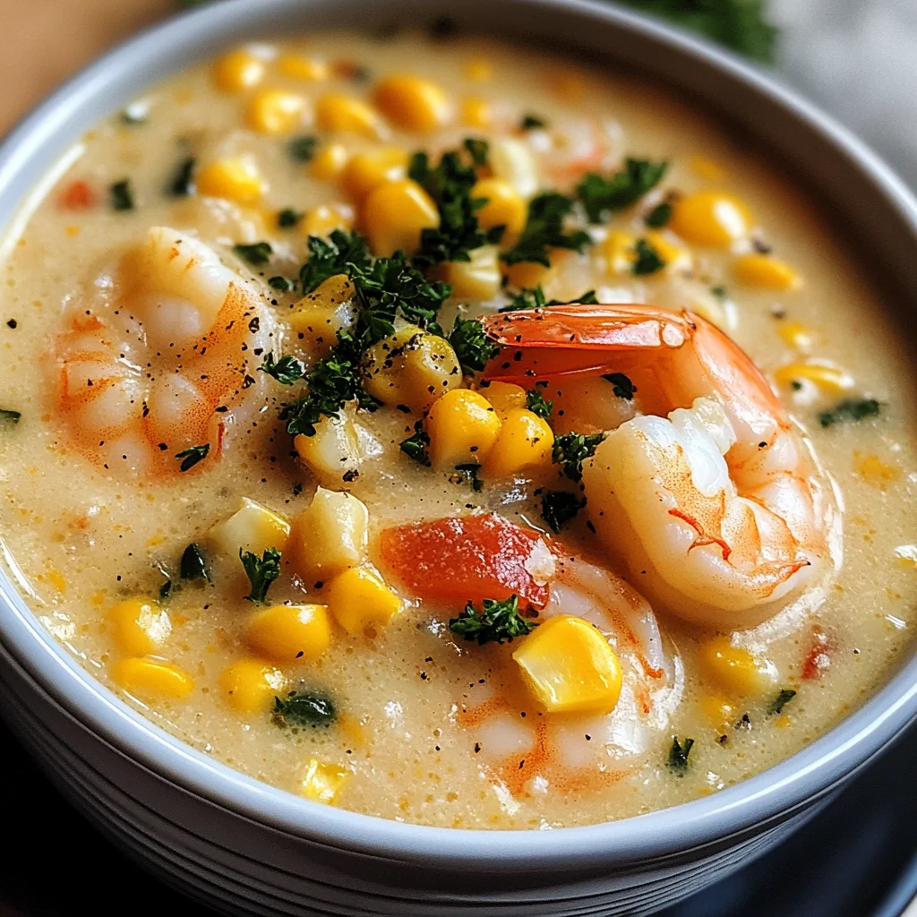 Shrimp and Corn Chowder: A Hearty, Flavorful Delight