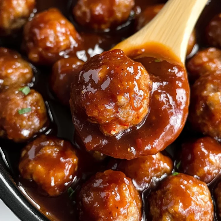 Slow Cooker Apple Butter Meatballs