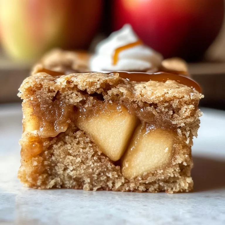 Apple Blondies