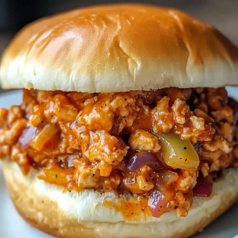 Cajun Chicken Sloppy Joes