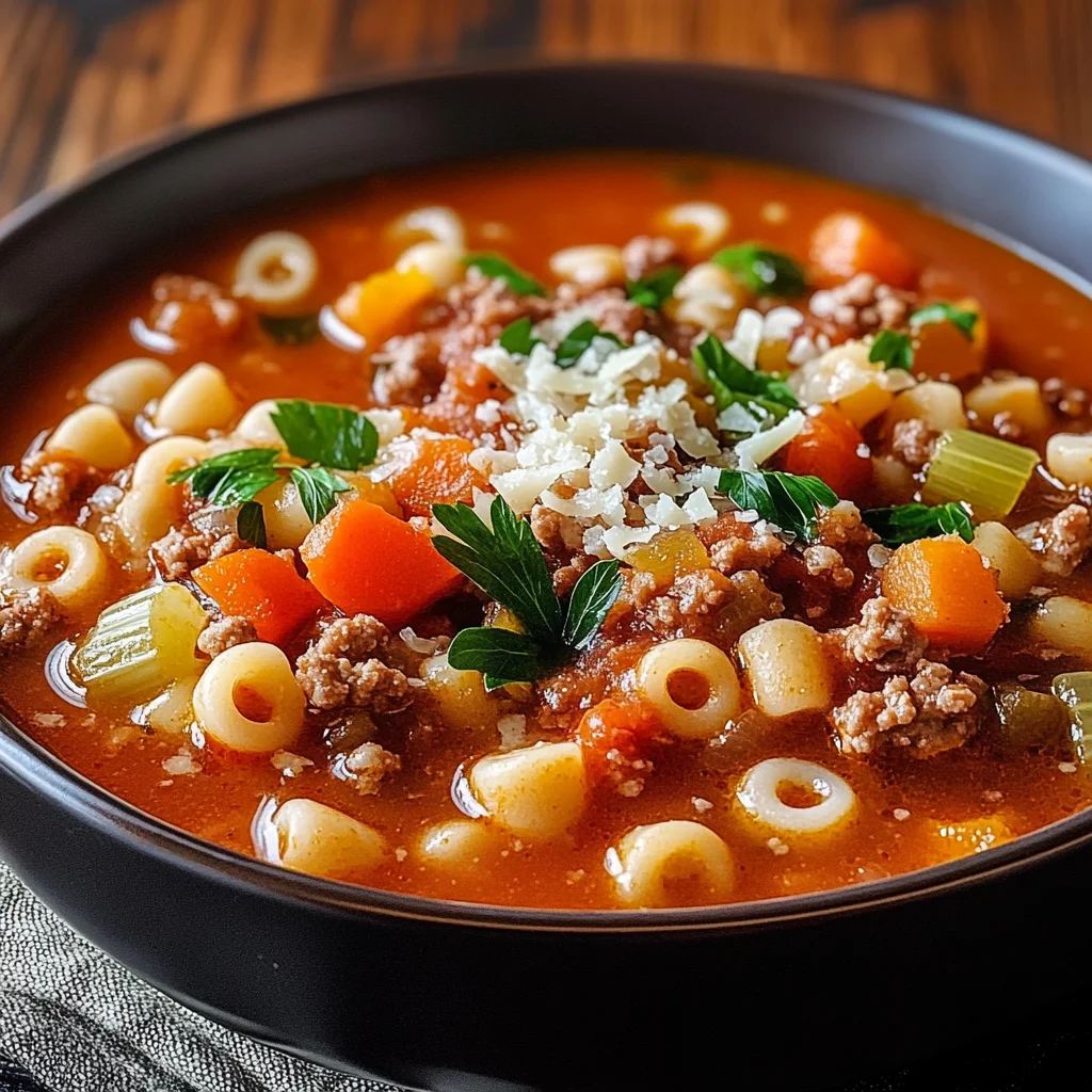 Copycat Olive Garden Pasta e Fagioli Recipe