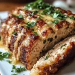 Juicy Garlic Parmesan Chicken Meatloaf: Comfort Food Delight