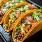 Oven-Baked Cheesy Tacos (Crispy & Loaded) You'll Love