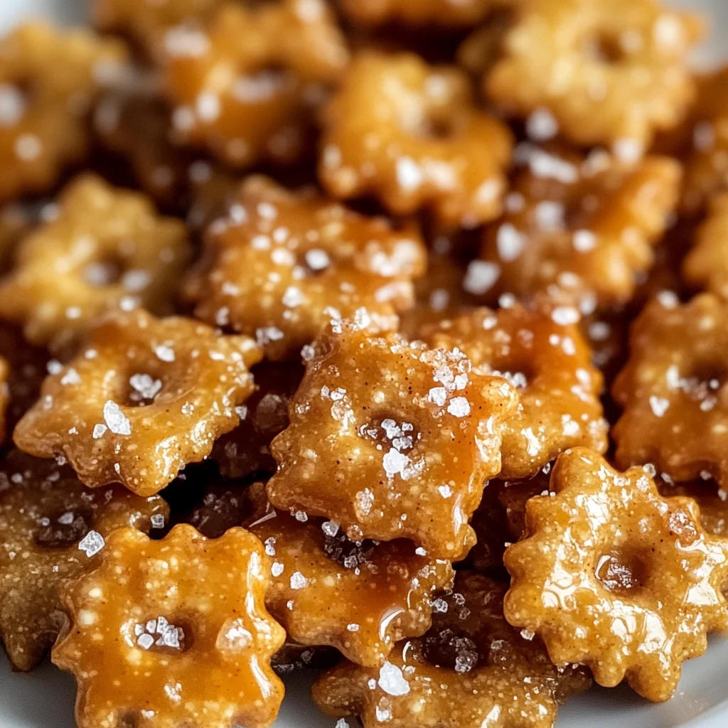 Salted Caramel Cracker Bites