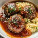 Savory Meatloaf Meatballs