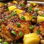 Baked Teriyaki Chicken with Pineapple