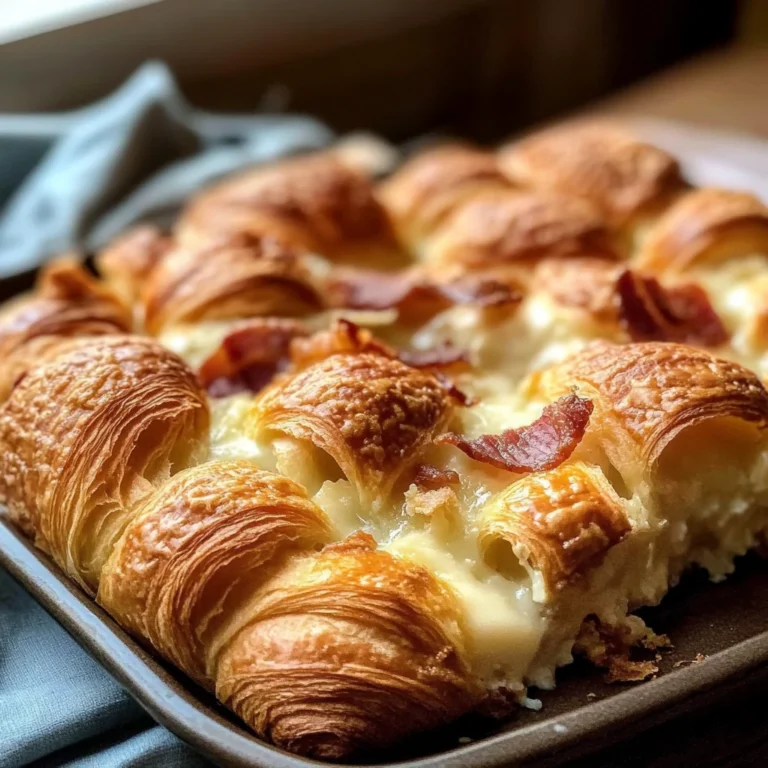 Buttery Croissant Strata