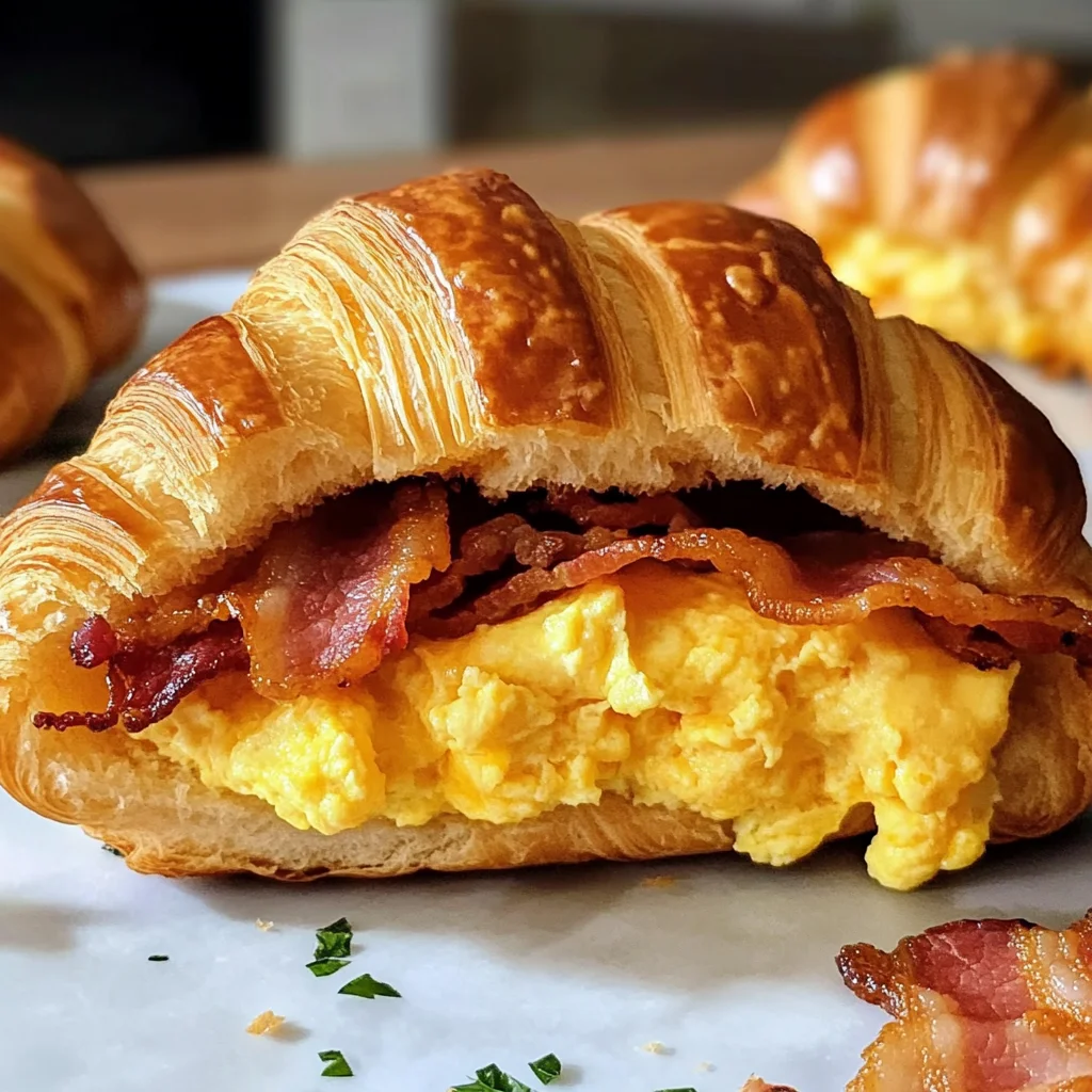 Croissant Breakfast Sandwich Recipe