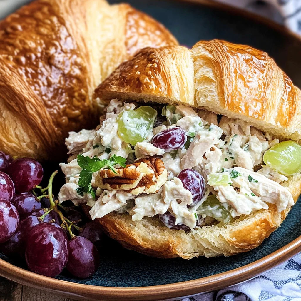 Croissant Chicken Salad Sandwiches