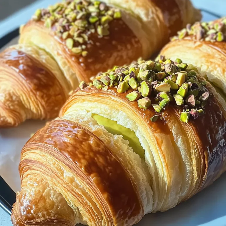 Croissants with Pistachio: An Incredible Ultimate Recipe