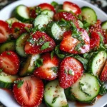 Cucumber Strawberry Salad