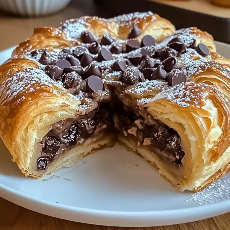 Decadent Chocolate Croissant Breakfast Bake for Your Mornings