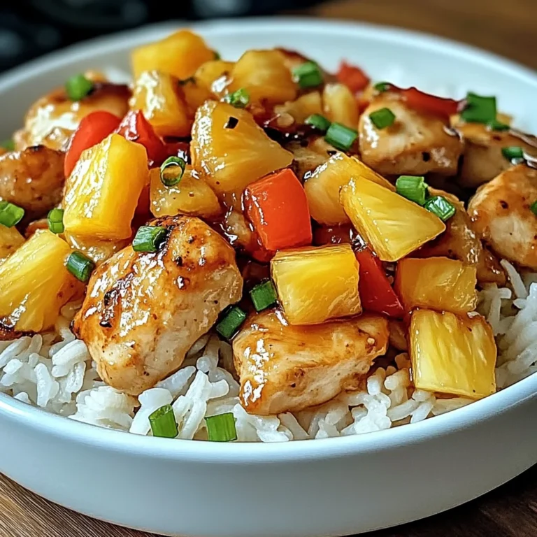 Delicious Pineapple Chicken and Rice for Quick Family Dinners