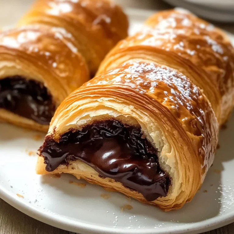 Easy Chocolate Croissants: Bakery Bliss at Home