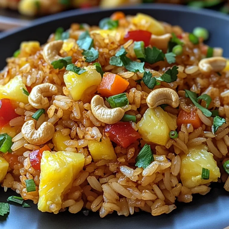 Easy Pineapple Fried Rice: The Juiciest Twist on a Classic!