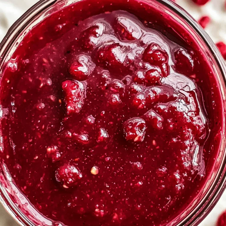 Easy Raspberry Coulis