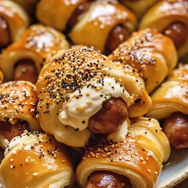 Everything Pigs in a Blanket with Cream Cheese (Seattle Style)