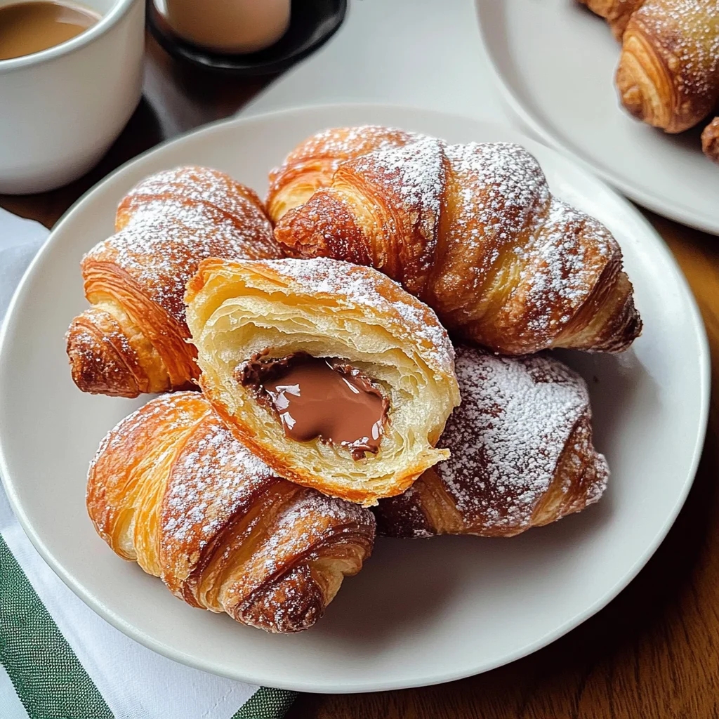 Fried Croissant Beignets