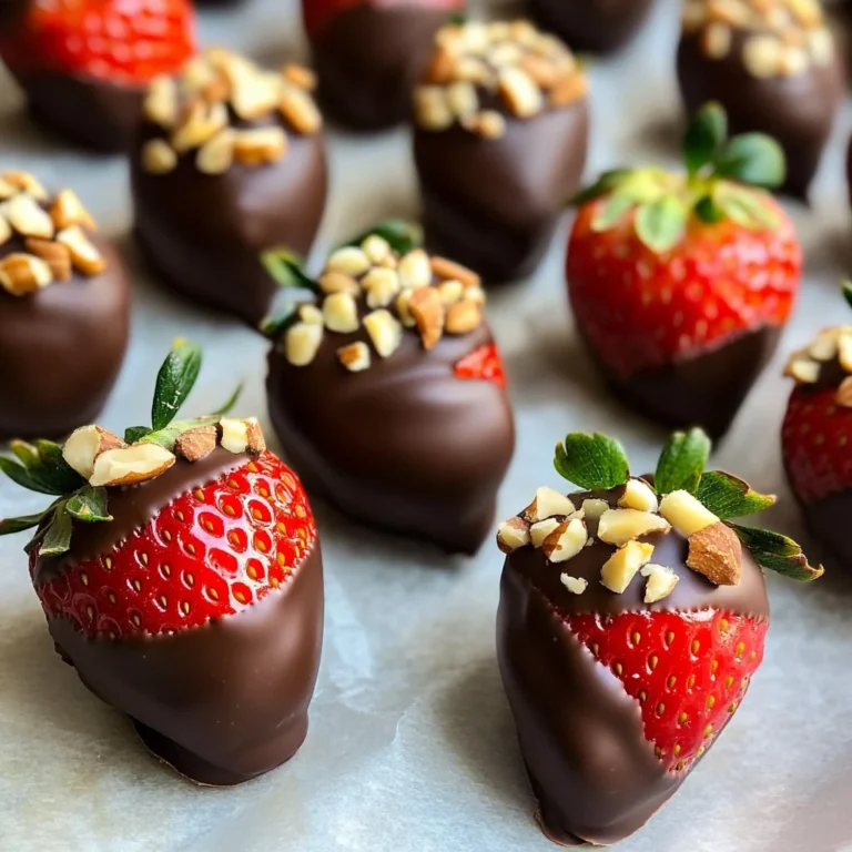 Gourmet Chocolate Covered Strawberries
