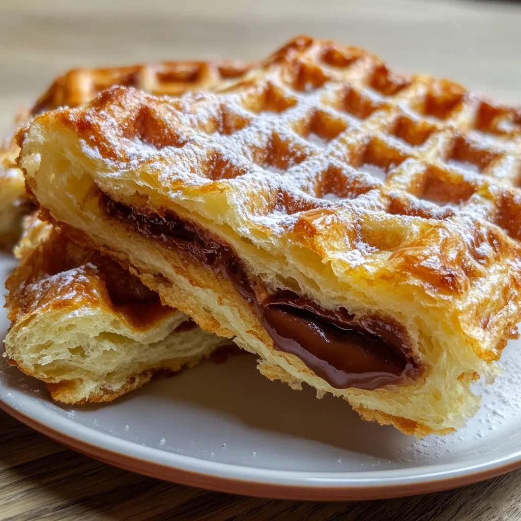 Homemade Croffle Recipe (Croissant Waffles)