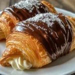 Indulgent Boston Cream Pie Croissants for Your Sweet Tooth