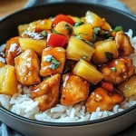 Irresistible Easy Pineapple Chicken and Rice Skillet Delight