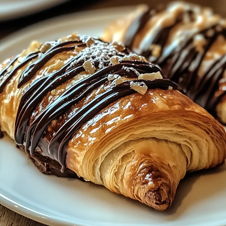 Irresistibly Flaky Chocolate Croissants for a Sweet Treat
