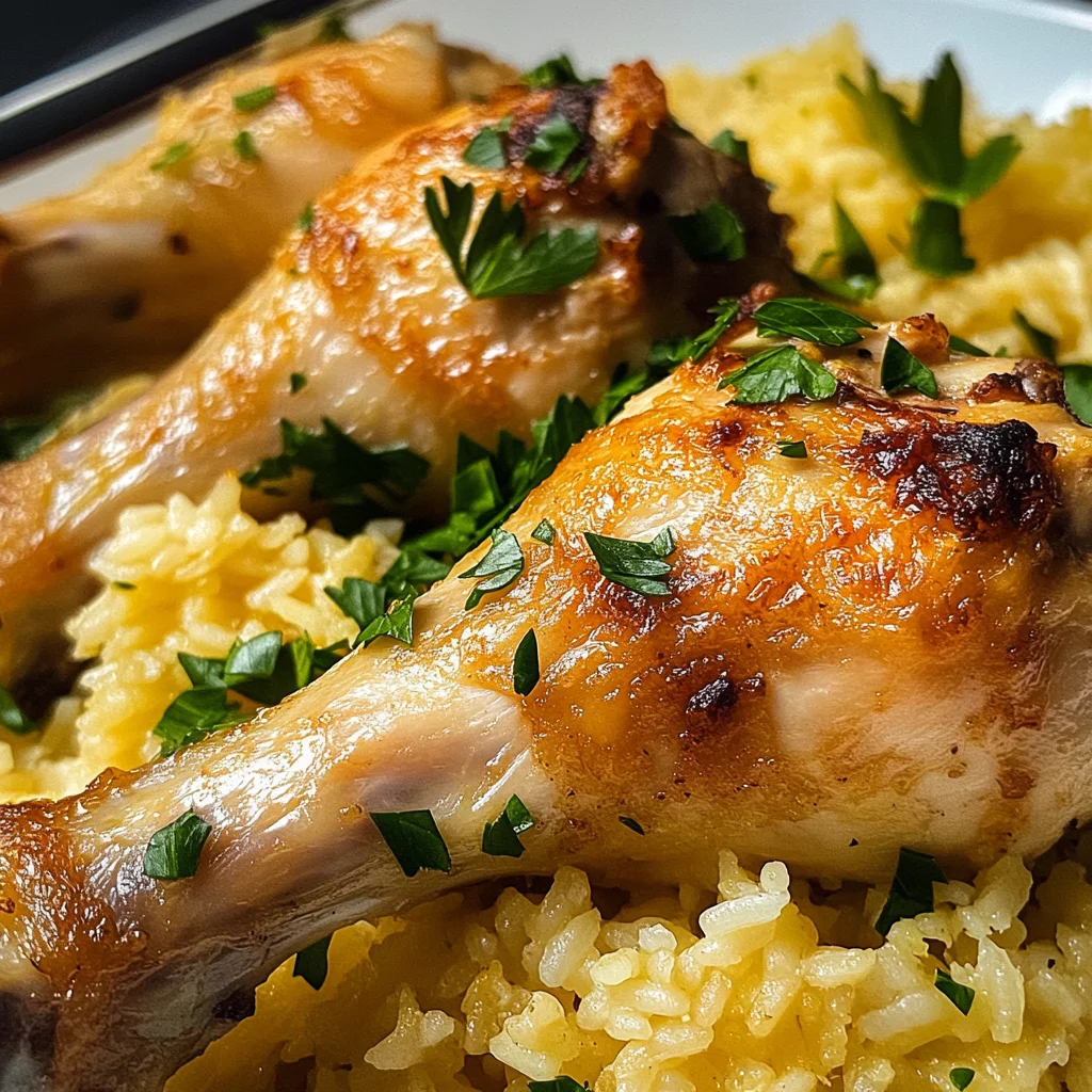 Oven Baked Chicken and Rice Recipe