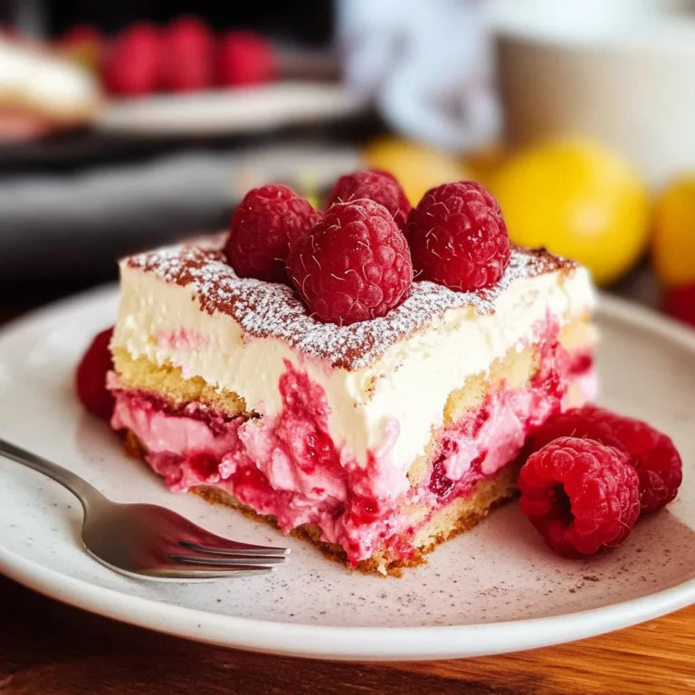 Raspberry Tiramisu
