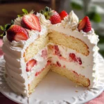 Strawberry Chiffon Cake