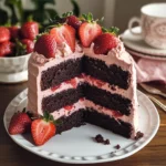 Strawberry Chocolate Cake