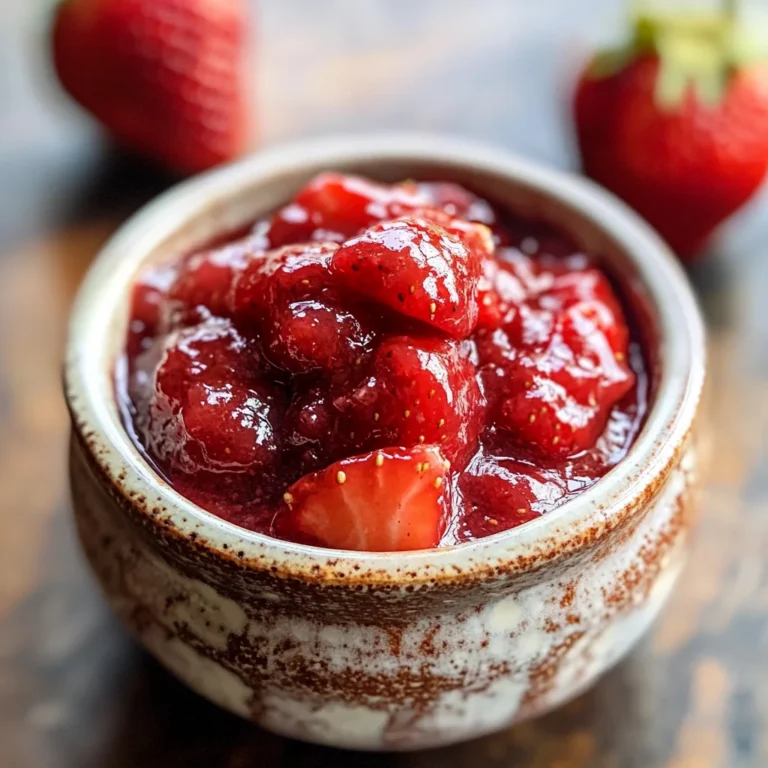 Strawberry Compote
