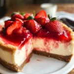 THE BEST STRAWBERRY CHEESECAKE RECIPE