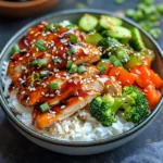 Teriyaki Chicken Rice Bowl (amazing Recipe)