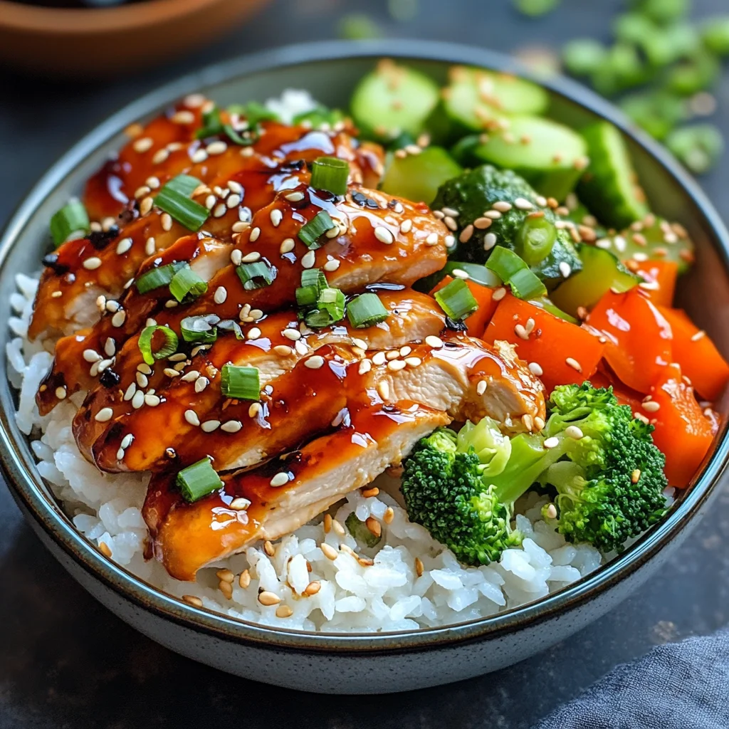 Teriyaki Chicken Rice Bowl (amazing Recipe)